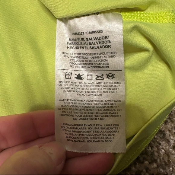 Nike Women's Bright Lime Tank Top - Picture 6 of 9